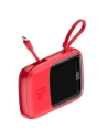Hurtownia GSM - Powerbank Baseus Qpow z kablem Lightning, 10000mAh, 3A, 15W (czerwony) - BSU1183RED - {ean13} - Hurt