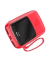 Hurtownia GSM - Powerbank Baseus Qpow z kablem Lightning, 10000mAh, 3A, 15W (czerwony) - BSU1183RED - {ean13} - Hurt