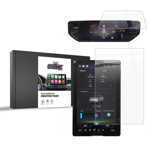 Folia ceramiczna GrizzGlass CarDisplay Protection do Ford Explorer EV 14,6" 2024-2025 [2w1]