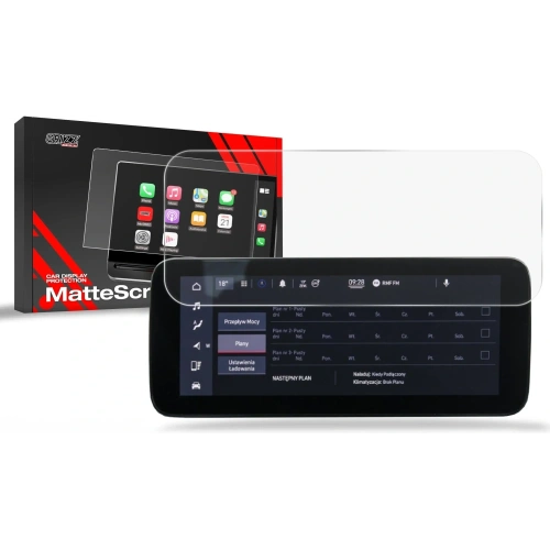Folia matowa GrizzGlass CarDisplay Protection do Fiat 600 10,25" 2024-2025