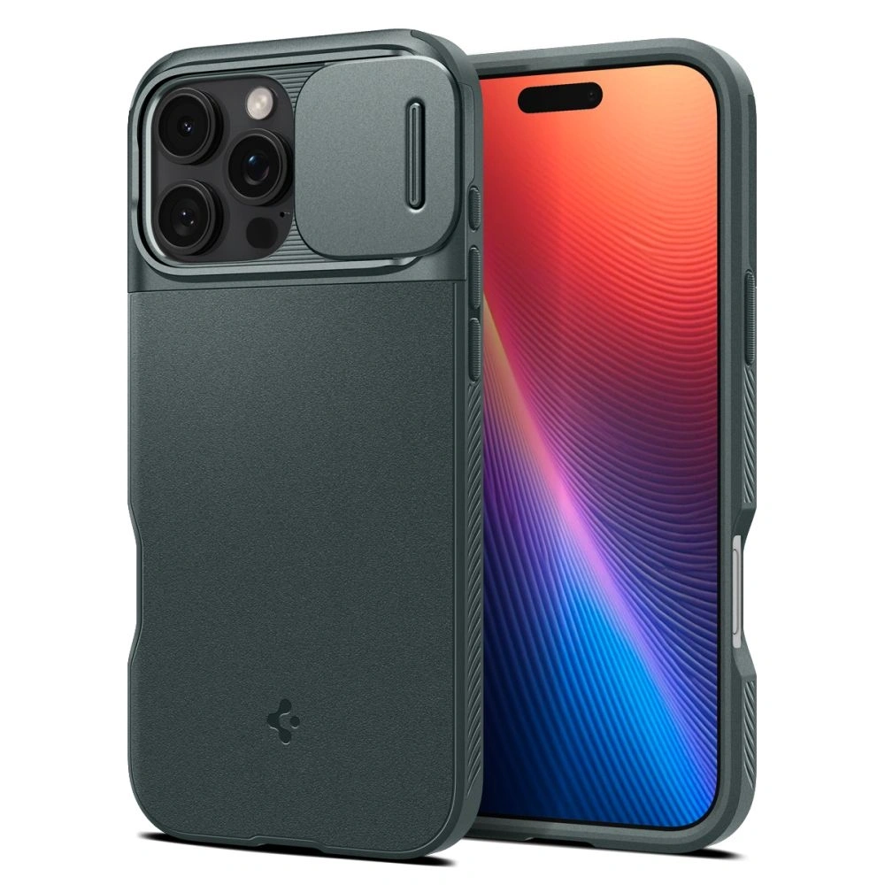 Hurtownia GSM - Spigen Optik Armor Mag MagSafe Apple iPhone 16 Pro Max Abyss Grün - SPN16491 - {ean13} - Hurt