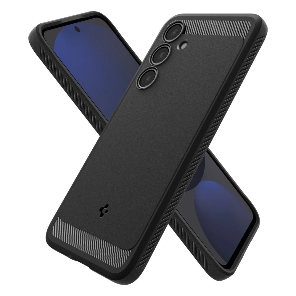 Wholesale Spigen Rugged Armor Samsung Galaxy S24 FE Matte Black - SPN16494 - {ean13} - Hurt