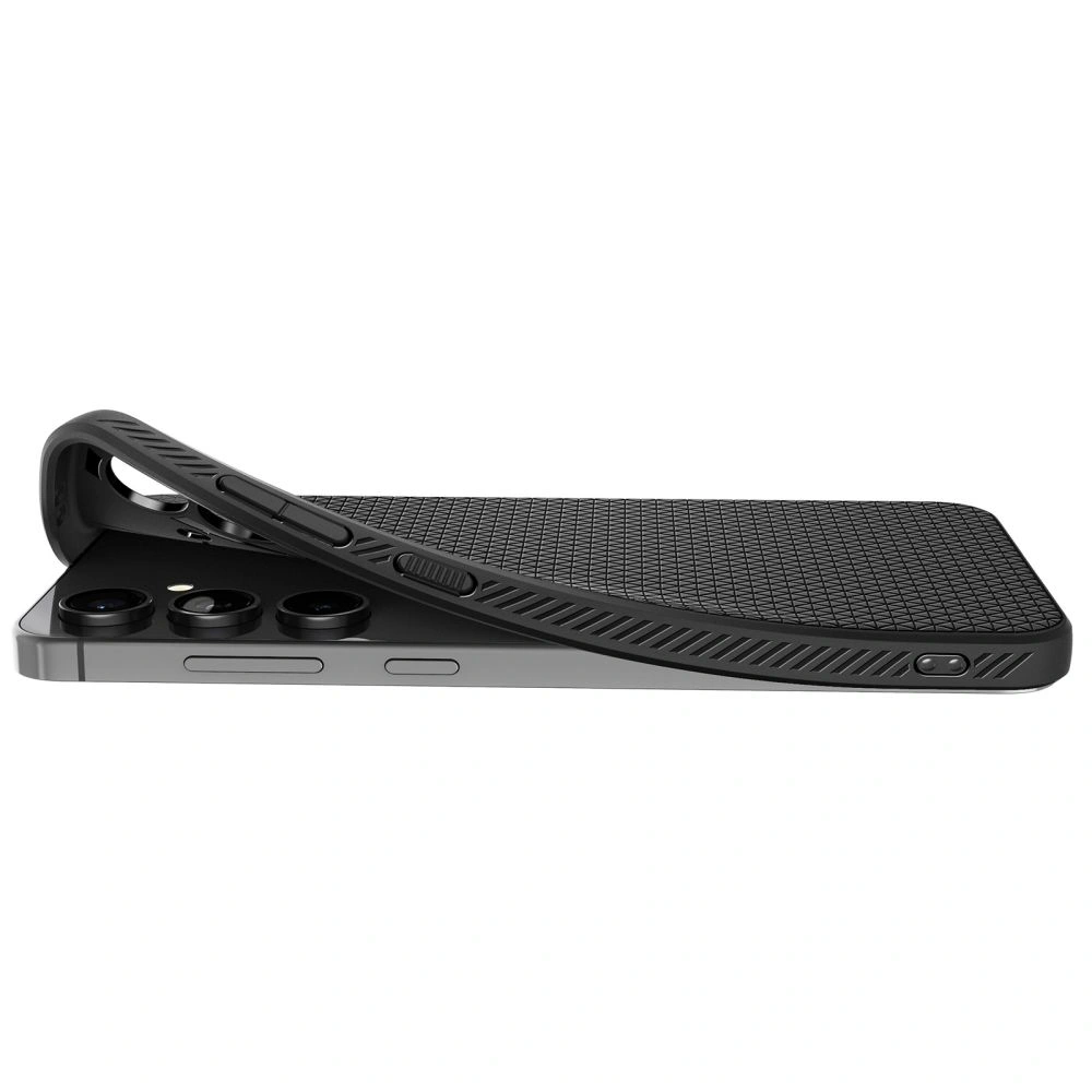 Hurtownia GSM - Spigen Liquid Air Samsung Galaxy S24 FE Matt Fekete - SPN16495 - {ean13} - Hurt