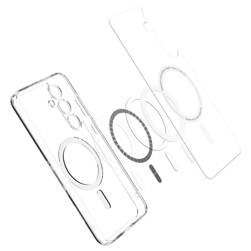 Hurtownia GSM - Spigen Ultra Hybrid Mag MagSafe Samsung Galaxy S24 FE Alb - SPN16498 - {ean13} - Hurt