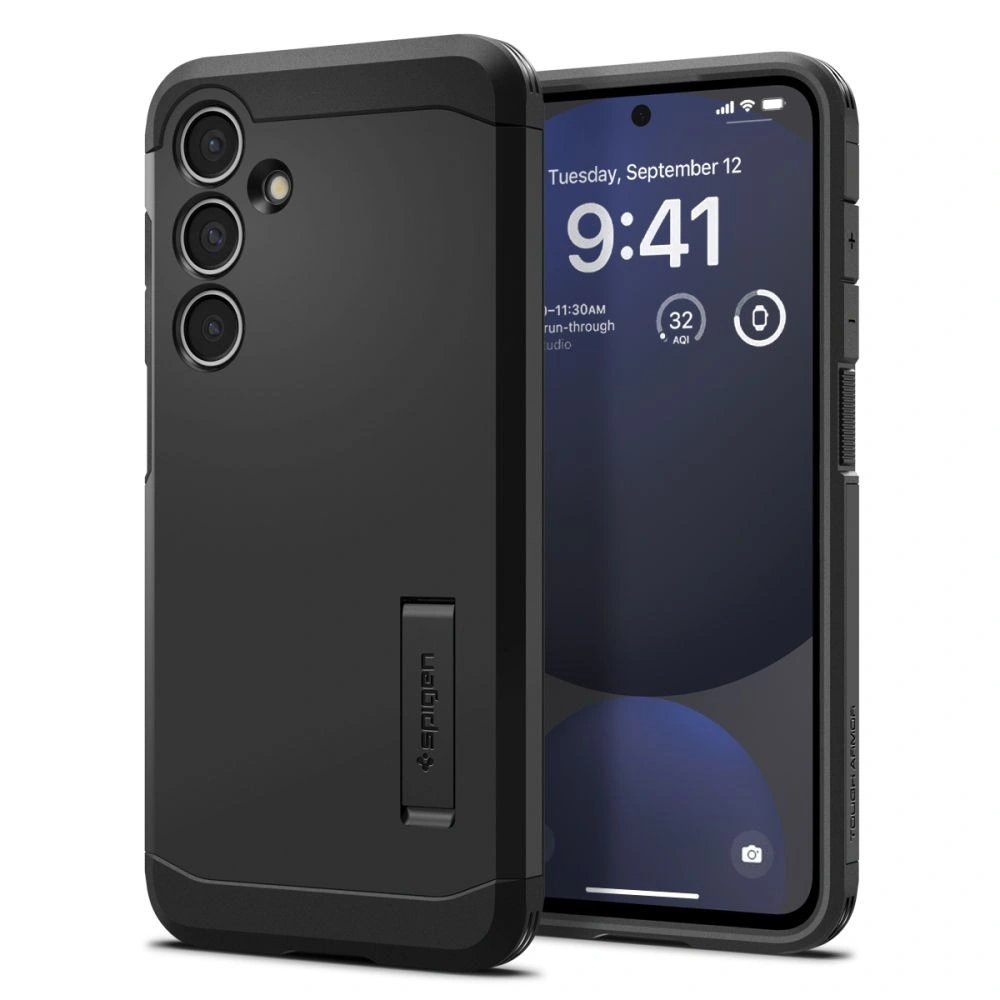 Wholesale Spigen Tough Armor Samsung Galaxy S24 FE Black - SPN16499 - {ean13} - Hurt