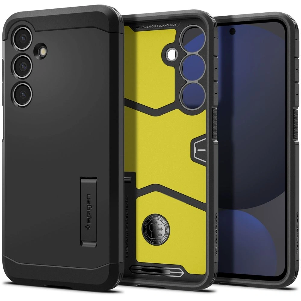 Wholesale Spigen Tough Armor Samsung Galaxy S24 FE Black - SPN16499 - {ean13} - Hurt