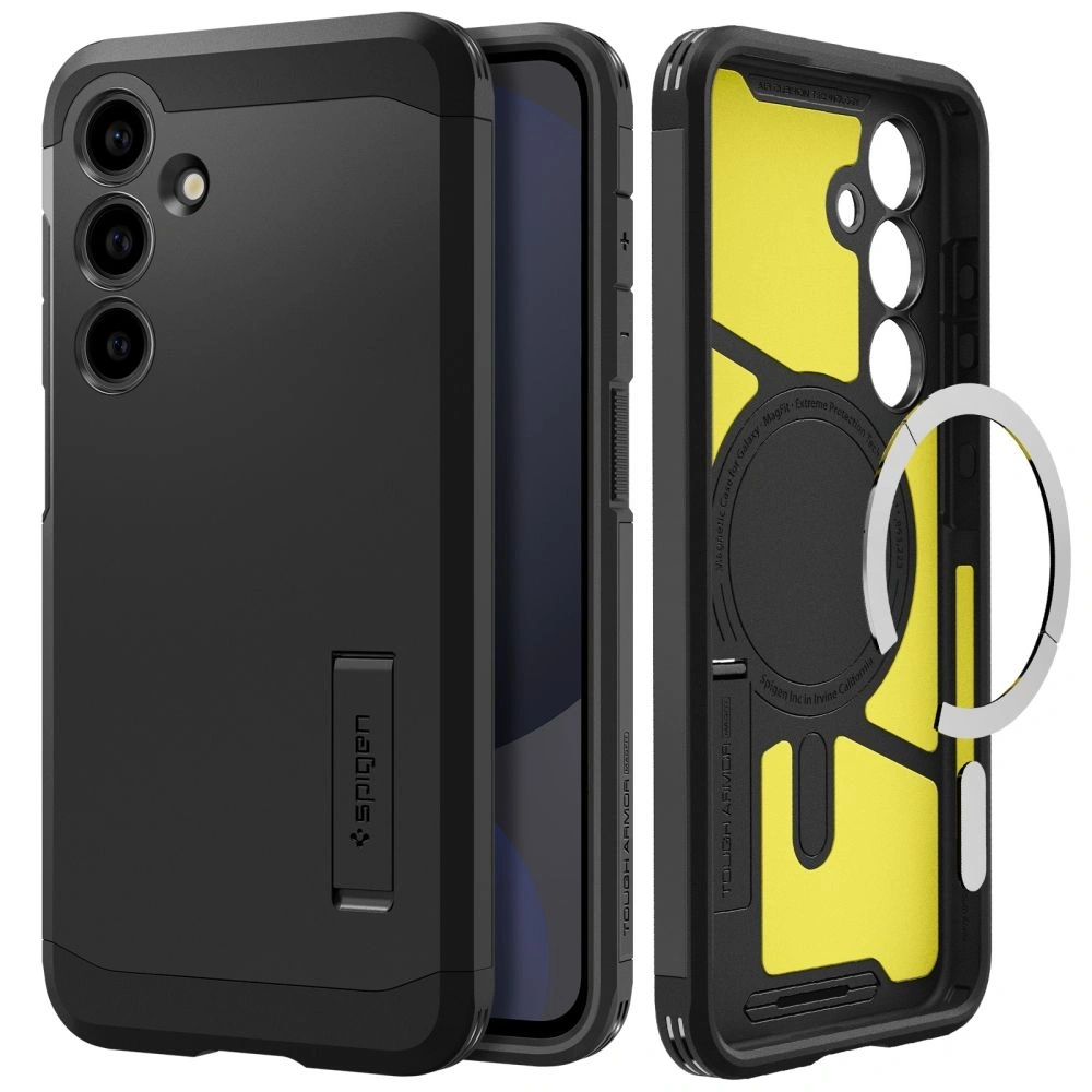 Wholesale Spigen Tough Armor MagSafe Samsung Galaxy S24 FE Black - SPN16501 - {ean13} - Hurt