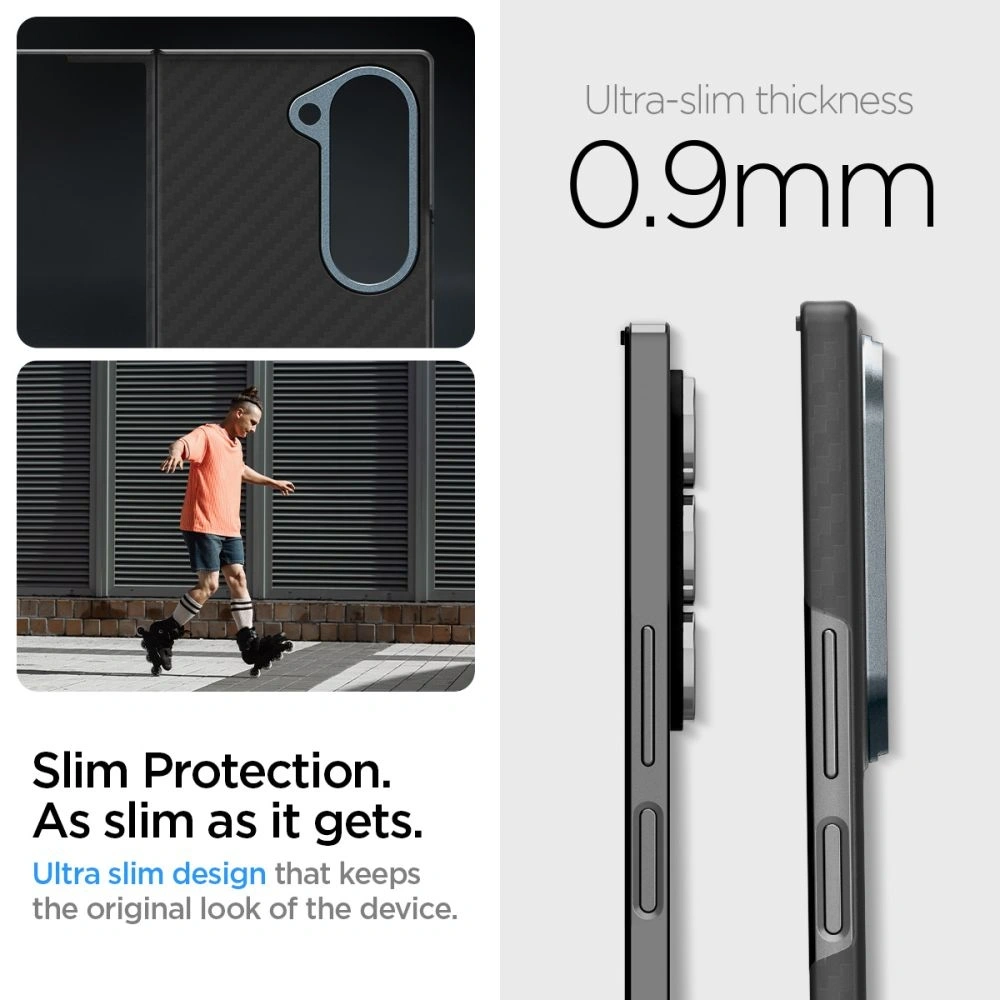 Hurtownia GSM - Spigen Airskin Galaxy Galaxy Z Fold 6 Aramid Fekete - SPN16503 - {ean13} - Hurt