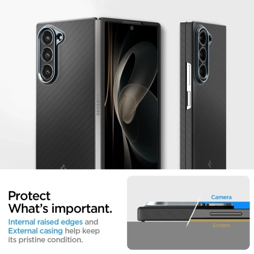 Etui Spigen Airskin Galaxy Galaxy Z Fold 6 Aramid Black