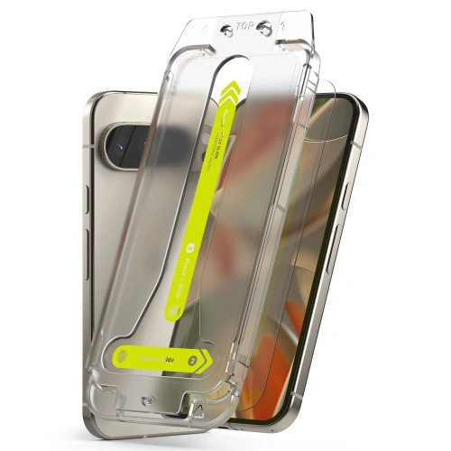 Szkło hartowane Ringke Easy Slide Google Pixel 9 / 9 Pro / 10 / 10 Pro Clear [2 PACK]