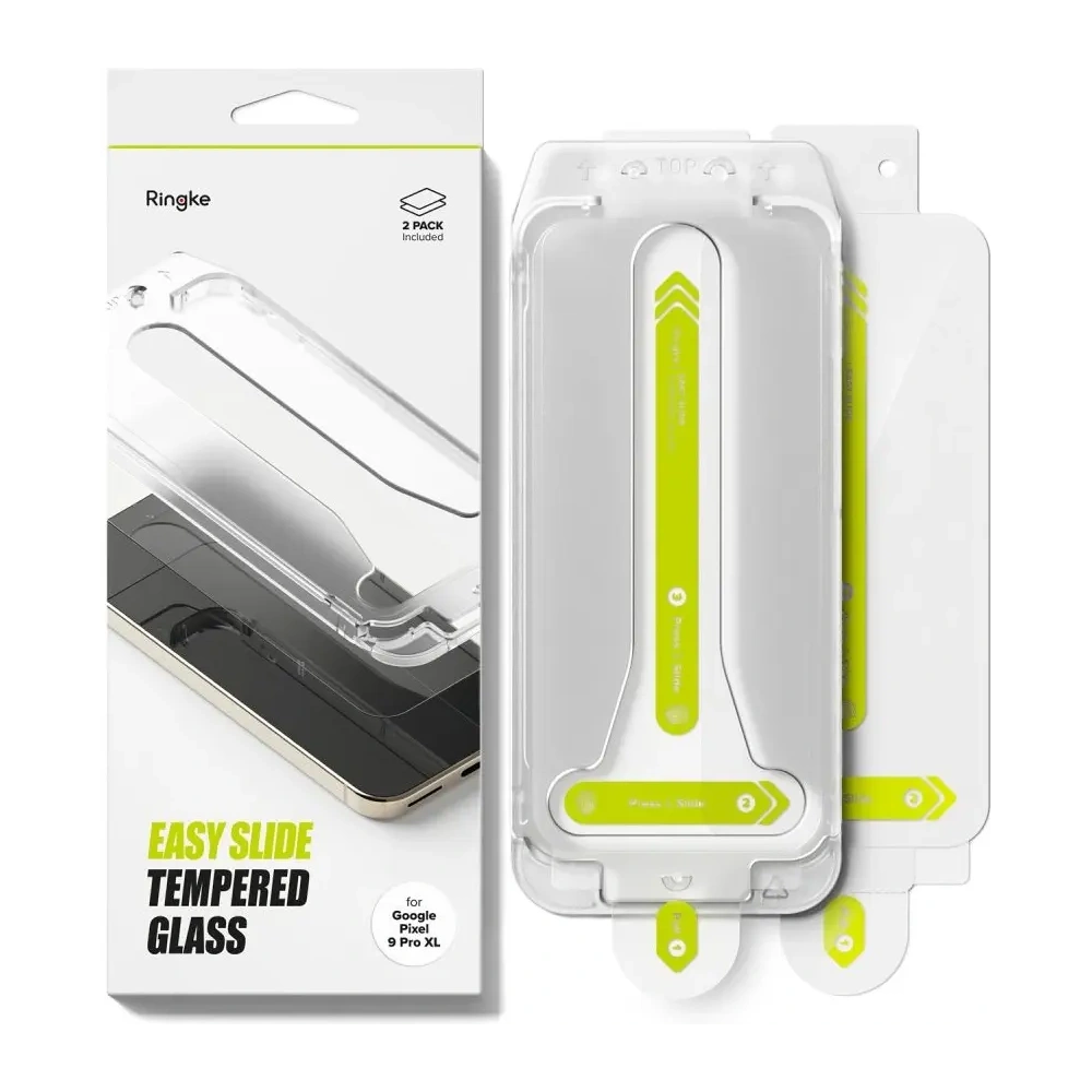 Hurtownia GSM - Tvrzené sklo Ringke Easy Slide Google Pixel 9 Pro XL Clear [2 PACK] - RGK11654 - {ean13} - Hurt