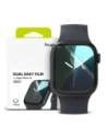 Folia hydrogelová Ringke Dual Easy Apple Watch 10 46mm Clear [3 PACK]