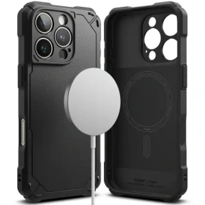 Hurtownia GSM - Ringke Rugged Gear Magnetic MagSafe Apple iPhone 16 Pro Max Schwarz - RGK11660 - {ean13} - Hurt