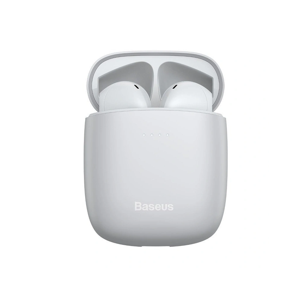 Hurtownia GSM - Bezprzewodowe słuchawki Baseus Encok W04 TWS, Bluetooth 5.0 (białe) - BSU1191WHT - {ean13} - Hurt