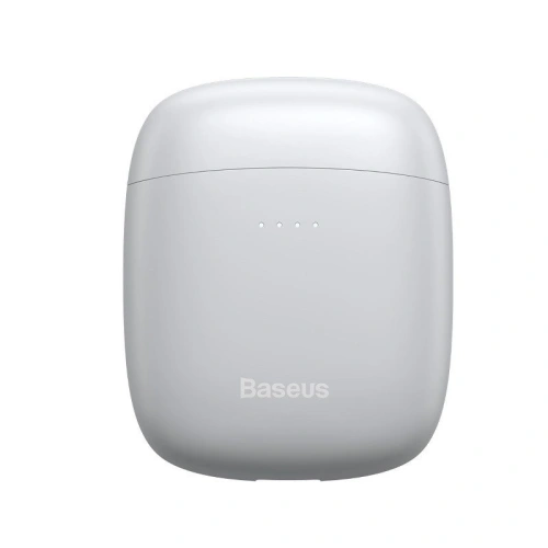 Bezprzewodowe słuchawki Baseus Encok W04 TWS, Bluetooth 5.0 (białe)