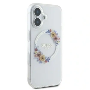 Hurtownia GSM - Guess GUHMP16MHFWFCT Apple iPhone 16 Plus hardcase IML Virágkoszorú MagSafe átlátszó - GUE3638 - {ean13} - Hurt