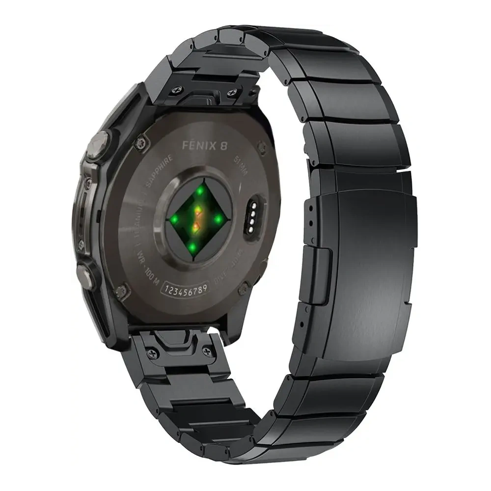 Wholesale Tech-Protect Steelband Garmin Fenix 5x / 5x Plus / 6x / 6x Pro / 7x / 8 51mm Black - THP3314 - {ean13} - Hurt