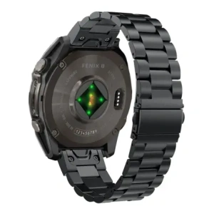 Bransoleta Tech-Protect Stainless Garmin Fenix 5x / 5x Plus / 6x / 6x Pro / 7x / 8 51mm Black