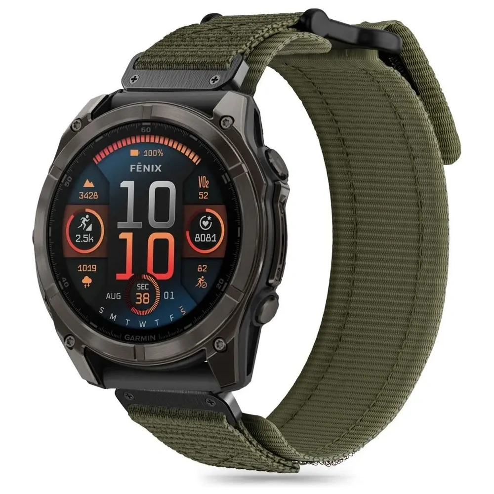 Hurtownia GSM - Pás Tech-Protect Scout Pro Garmin Fenix 5 / 6 / 6 Pro / 7 / 8 47mm / E Military Green - THP3318 - {ean13} - Hurt