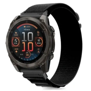 Pasek Tech-Protect Nylon Pro Garmin Fenix 5 / 6 / 6 Pro / 7 / 8 47mm / E Black