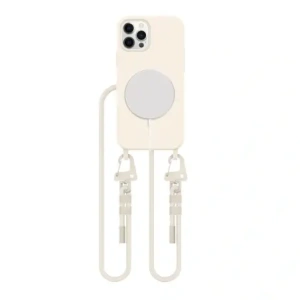 Hurtownia GSM - Etui Tech-Protect Magnecklace MagSafe Apple iPhone 12 / 12 Pro Cosmic Latte - THP3336 - {ean13} - Hurt
