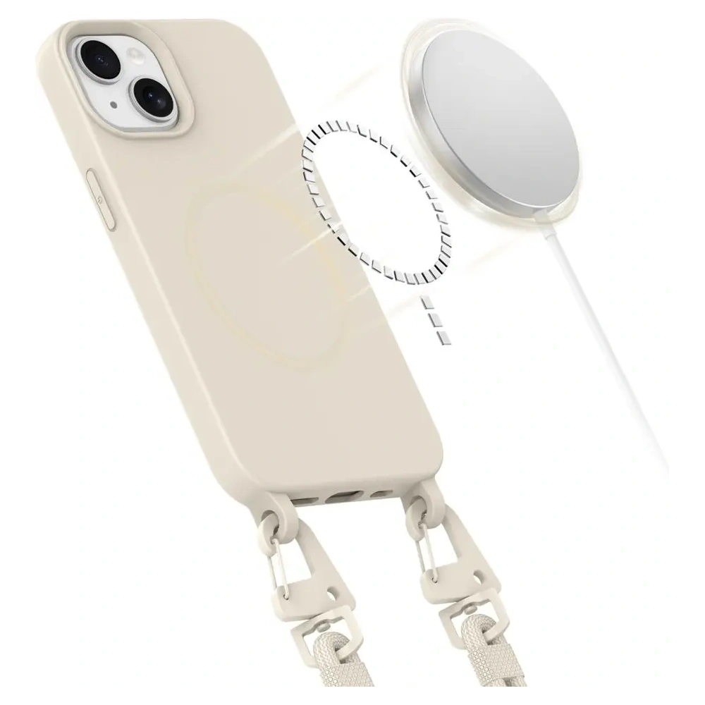 Hurtownia GSM - Etui Tech-Protect Magnecklace MagSafe Apple iPhone 13 Cosmic Latte - THP3337 - {ean13} - Hurt
