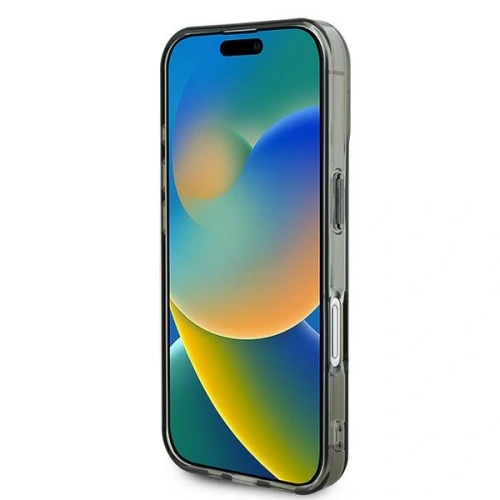 Etui Guess GUHMP16MPFTDTEK Apple iPhone 16 Plus hardcase IML Rhinestones MagSafe czarny/black