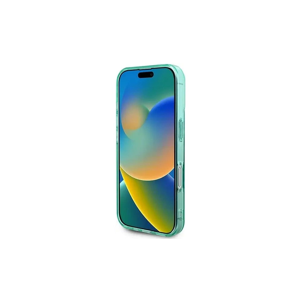 Hurtownia GSM - Guess GUHMP16MPFTDTEN Apple iPhone 16 Plus hardcase IML cu strasuri MagSafe verde - GUE3640 - {ean13} - Hurt