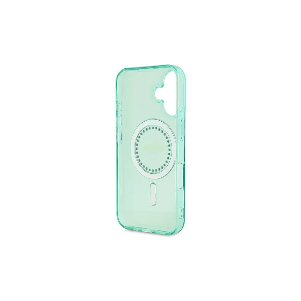 Hurtownia GSM - Guess GUHMP16MPFTDTEN Apple iPhone 16 Plus Hardcase IML Rhinestones MagSafe grün - GUE3640 - {ean13} - Hurt