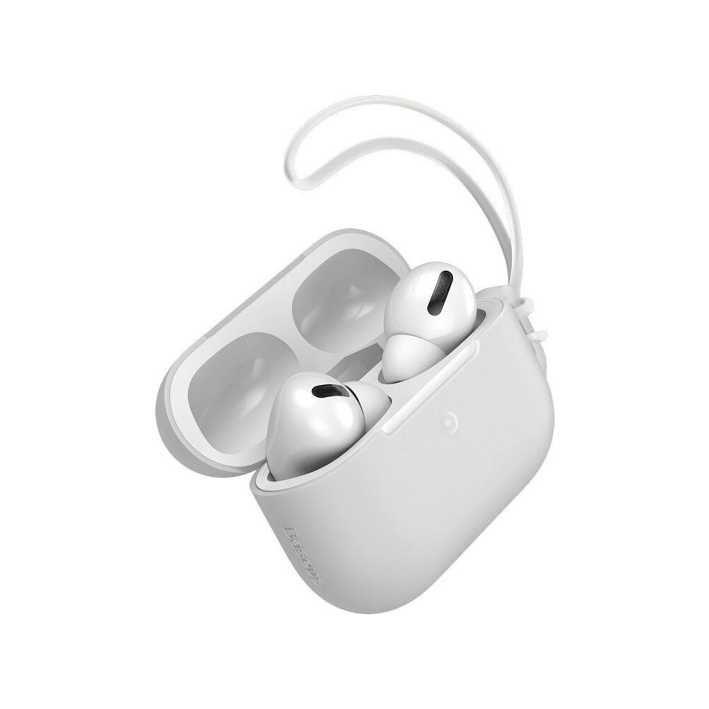 Hurtownia GSM - Etui Baseus Let's go Jelly Lanyard Apple AirPods Pro (białe) - BSU1197WHT - {ean13} - Hurt