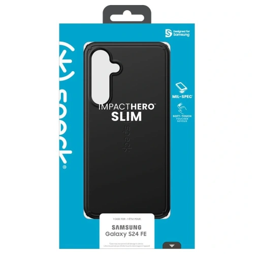 Etui Speck ImpactHero Slim Samsung Galaxy S24 FE (Czarny)