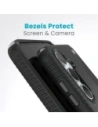 Hurtownia GSM - Etui Speck Presidio2 Grip Samsung Galaxy S24 FE (Černá/Antracitově šedá/Bílá) - SPK699 - {ean13} - Hurt