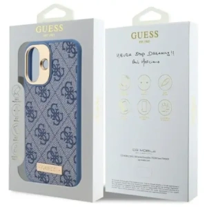 Hurtownia GSM - Guess GUHMP16MU4GPRB Apple iPhone 16 Plus kemény tok 4G Logó Lemez MagSafe kék - GUE3642 - {ean13} - Hurt