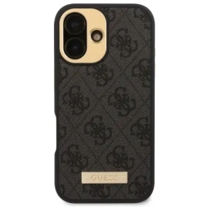 Hurtownia GSM - Guess GUHMP16MU4GPRK Apple iPhone 16 Plus kemény tok 4G Logó Plate MagSafe fekete - GUE3643 - {ean13} - Hurt
