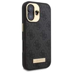 Wholesale Guess GUHMP16MU4GPRK Apple iPhone 16 Plus hardcase 4G Logo Plate MagSafe black - GUE3643 - {ean13} - Hurt