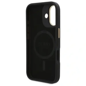 Hurtownia GSM - Guess GUHMP16MU4GPRK Apple iPhone 16 Plus kemény tok 4G Logó Plate MagSafe fekete - GUE3643 - {ean13} - Hurt