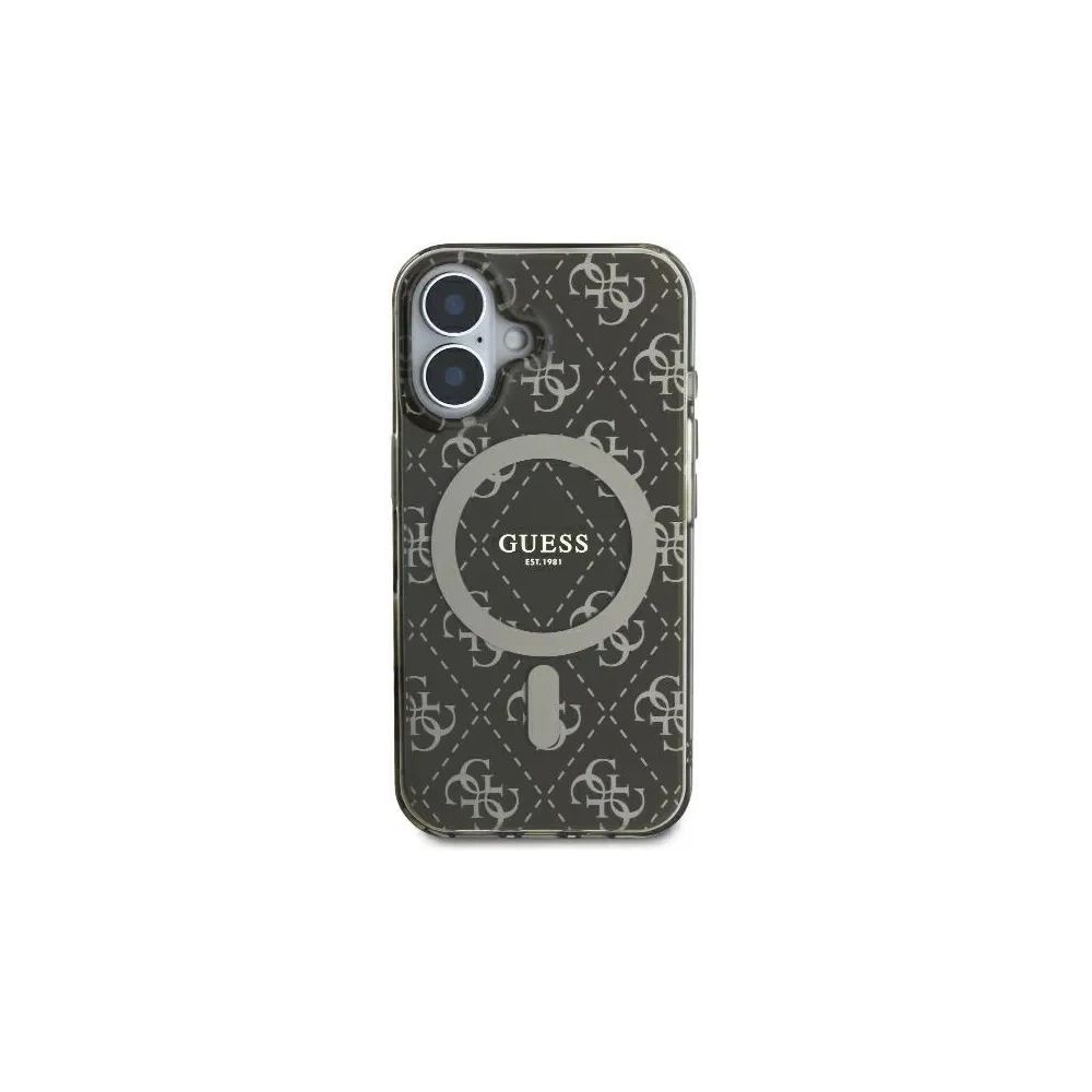 Hurtownia GSM - Guess GUHMP16SH4DTEW Apple iPhone 16 Hardcase IML 4G Hintergrund MagSafe braun - GUE3645 - {ean13} - Hurt