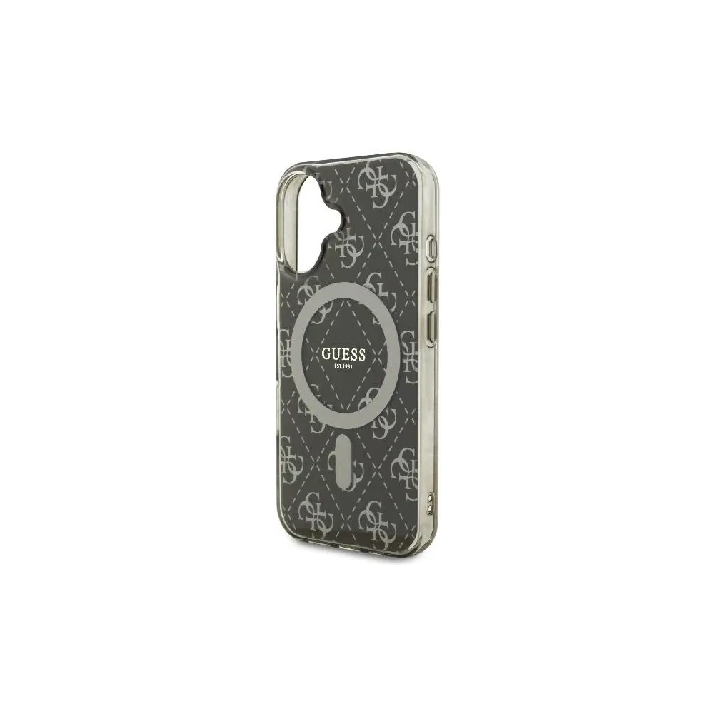 Hurtownia GSM - Guess GUHMP16SH4DTEW Apple iPhone 16 Hardcase IML 4G Hintergrund MagSafe braun - GUE3645 - {ean13} - Hurt