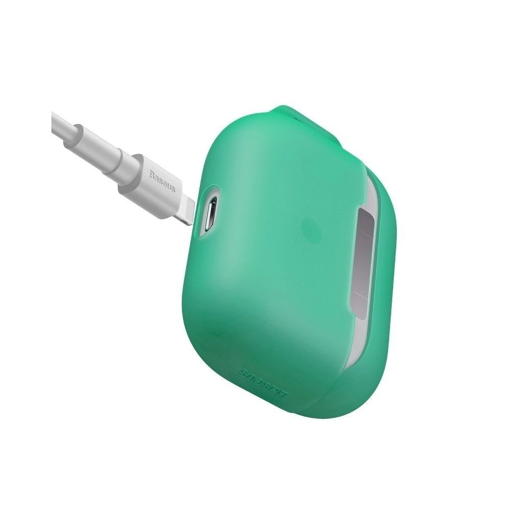 Hurtownia GSM - Etui Baseus Let's go Jelly Lanyard Apple AirPods Pro (zielone) - BSU1199GRN - {ean13} - Hurt