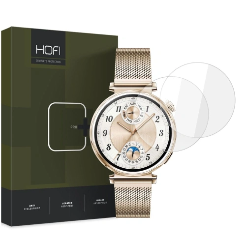 Szkło hartowane Hofi Glass Pro+ Huawei Watch GT 5 41mm Clear [2 PACK]
