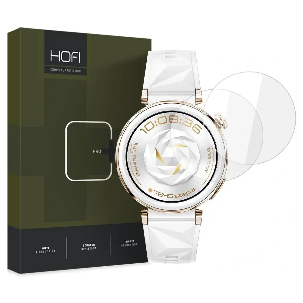 Hurtownia GSM - Sklářské sklo Hofi Glass Pro+ Huawei Watch GT 5 Pro 42mm Clear [2 PACK] - HOFI558 - {ean13} - Hurt