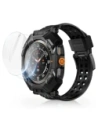 Supcase Unicorn Beetle Pro & Tempered Glass [2 PACK] Samsung Galaxy Watch Ultra 47mm Schwarz