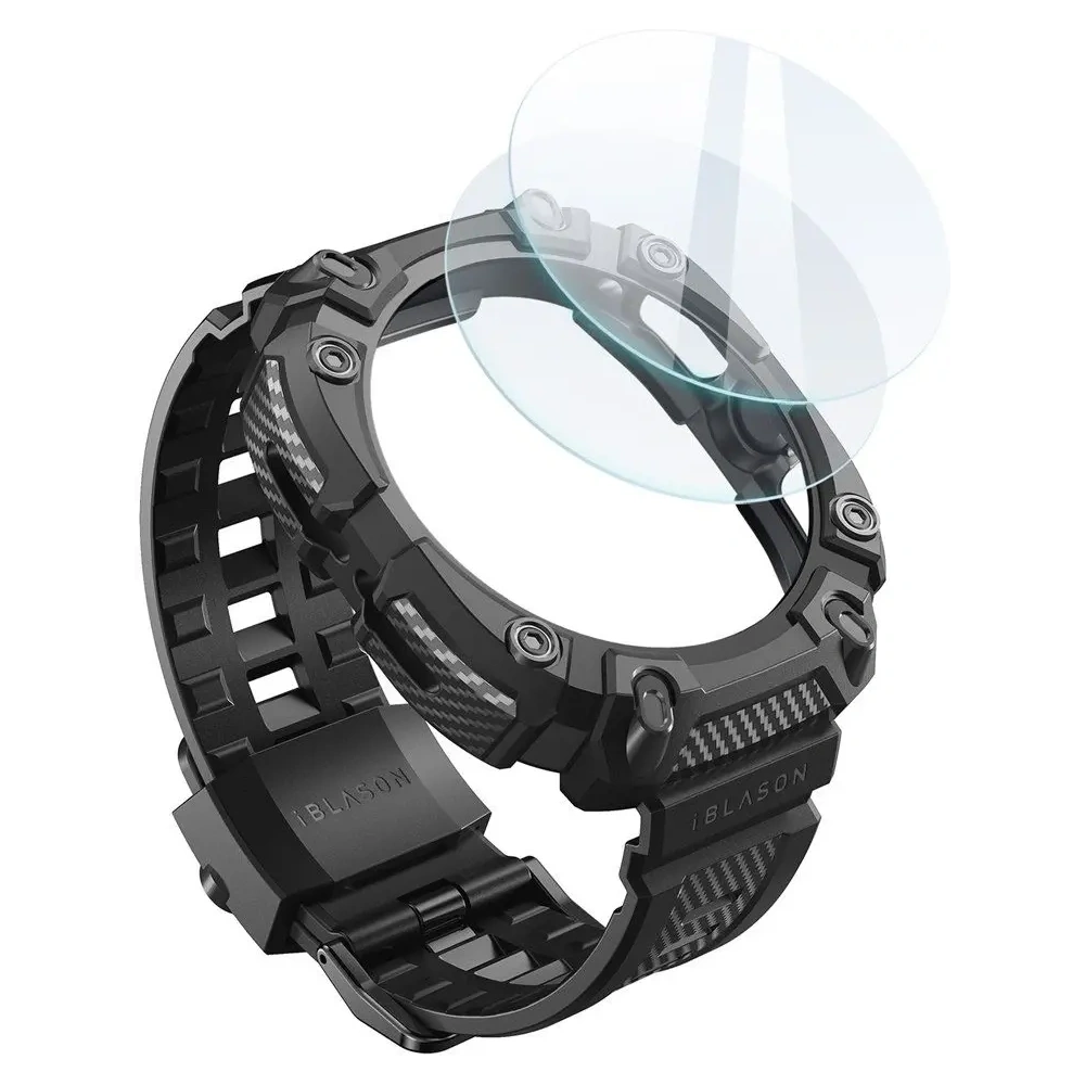 Hurtownia GSM - Etui Supcase IBLSN Armorbox & Tempered Glass [2 PACK] Samsung Galaxy Watch Ultra 47mm Černá - SPC471 - {ean13} - Hurt