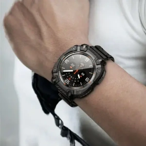 Supcase IBLSN Armorbox și Sticlă Temperată [2 PACHETE] Samsung Galaxy Watch Ultra 47mm Negru