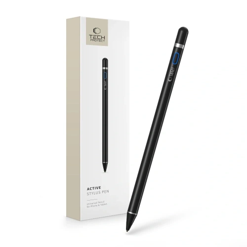 Rysik Tech-Protect Active Stylus Pen Black