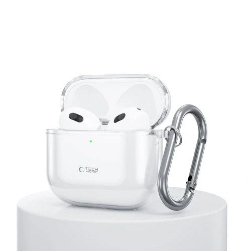 Etui Tech-Protect Flexair Apple AirPods 4 Clear