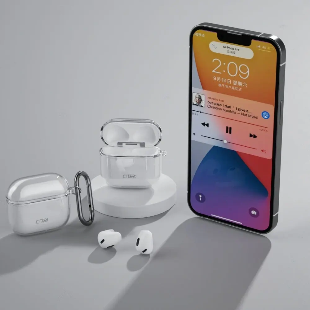 Wholesale Tech-Protect Flexair Apple AirPods 4 Clear - THP3344 - {ean13} - Hurt