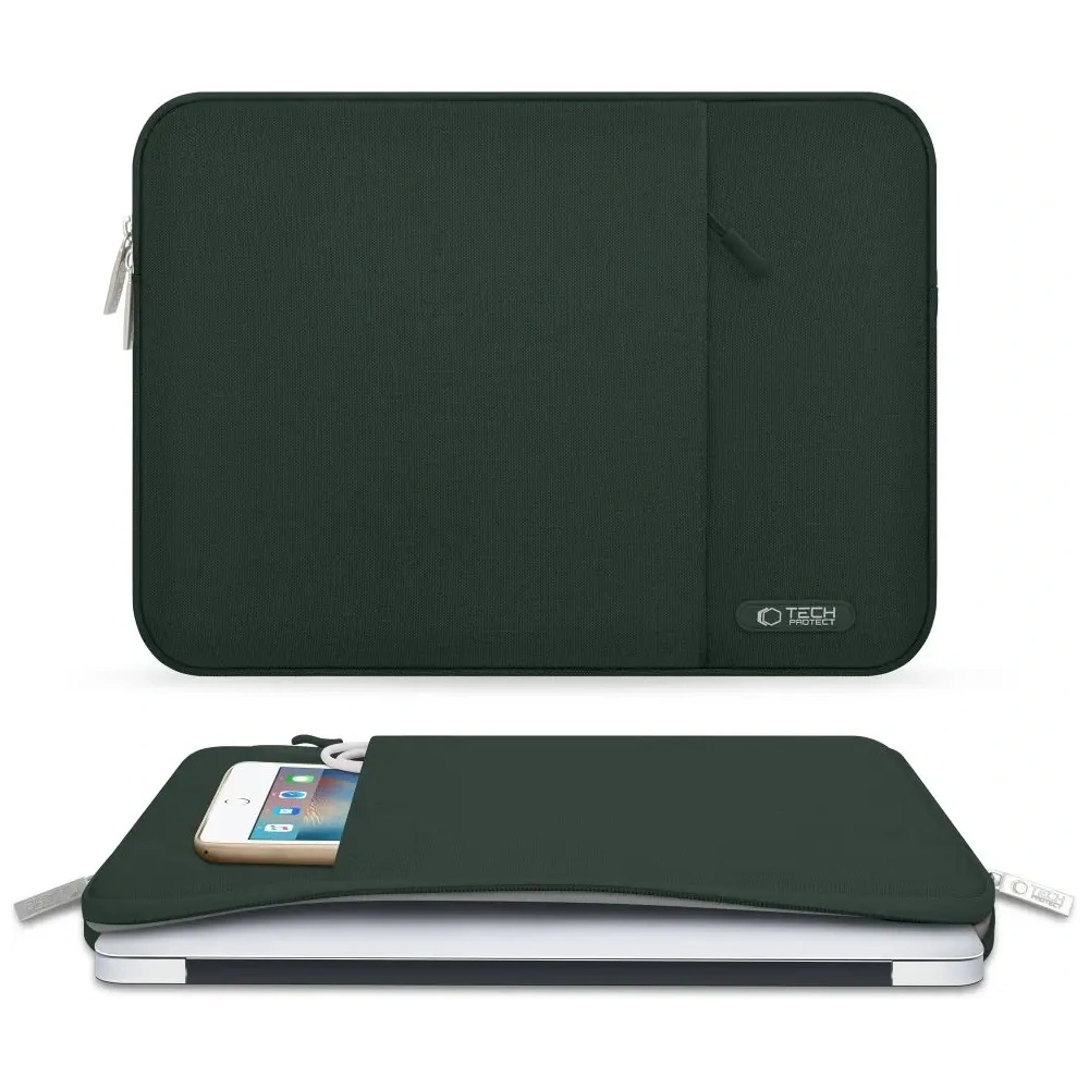 Hurtownia GSM - Tech-Protect Sleevy Laptop 15-16 Verde Întunecat - THP3346 - {ean13} - Hurt