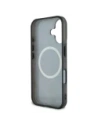 Hurtownia GSM - Guess GUHMP16SH4PYEEK Apple iPhone 16 Hardcase IML Pfingstrose Auf 4G Hintergrund MagSafe schwarz - GUE3646 - {ean13} - Hurt