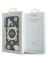 Hurtownia GSM - Guess GUHMP16SH4PYEEK Apple iPhone 16 Hardcase IML Pfingstrose Auf 4G Hintergrund MagSafe schwarz - GUE3646 - {ean13} - Hurt